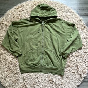 Brand Melville Green Oversized Hoodie
